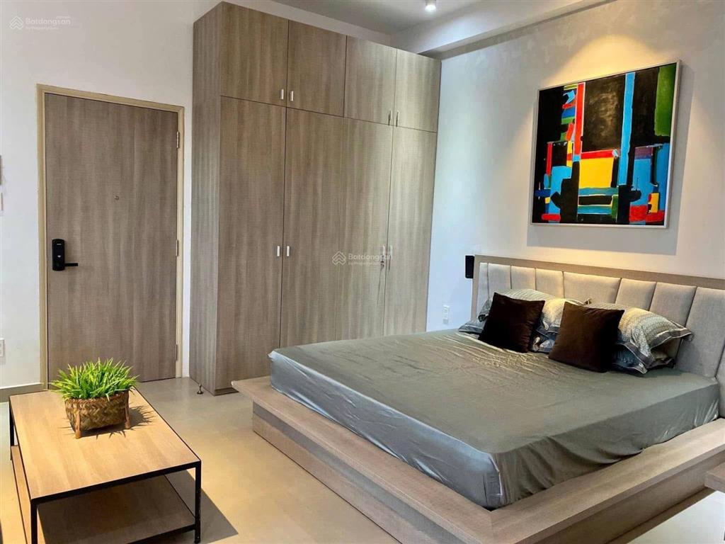 Cho thuê căn hộ mới xây 100%, full nội thất  ngay q1  sát q4, bùi viện, nguyễn huệ, ...