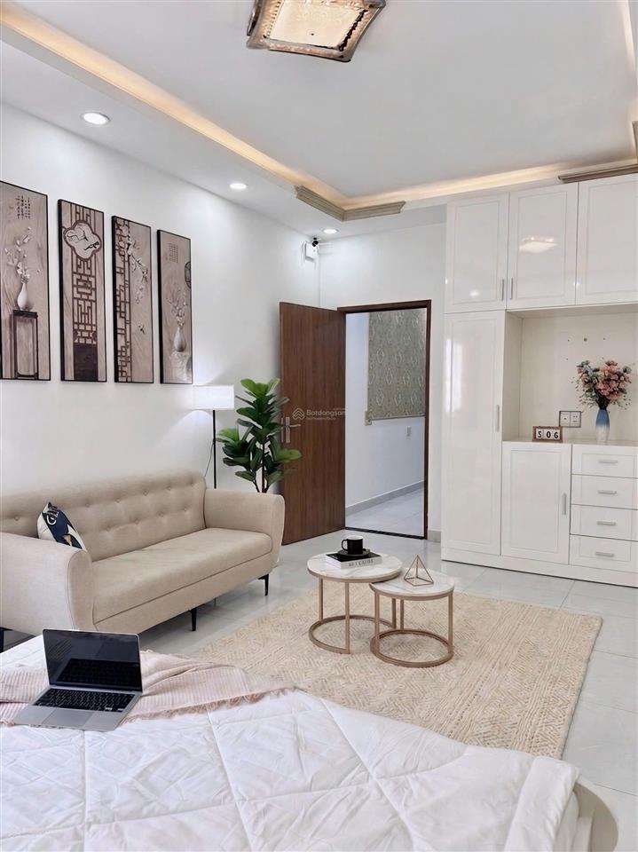 Khai trương căn hộ mới xây 100%, full nội thất  ở q4  gần q1, cầu khánh hội, bến nhà rồng