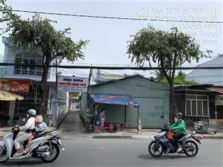 Bán đất kèm nhà đang cho thuê  hai mặt tiền 23/10 nha trang  285m