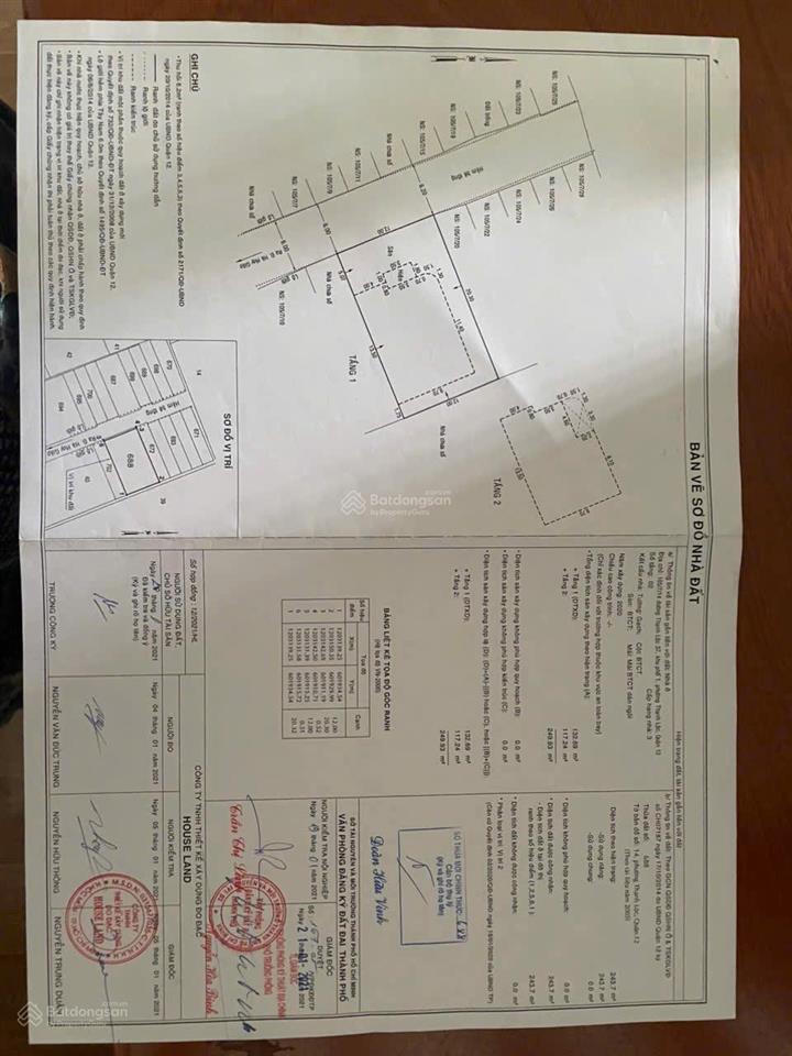 Tôi chính chủ cần bán căn biệt thự ngang 12 x 21m gần trường cđ điện lực