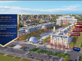 Hàng hiếm  quỹ căn ngoại giao shophouse chỉ nhỉnh 17 tỷ/căn, rẻ nhất thị trường