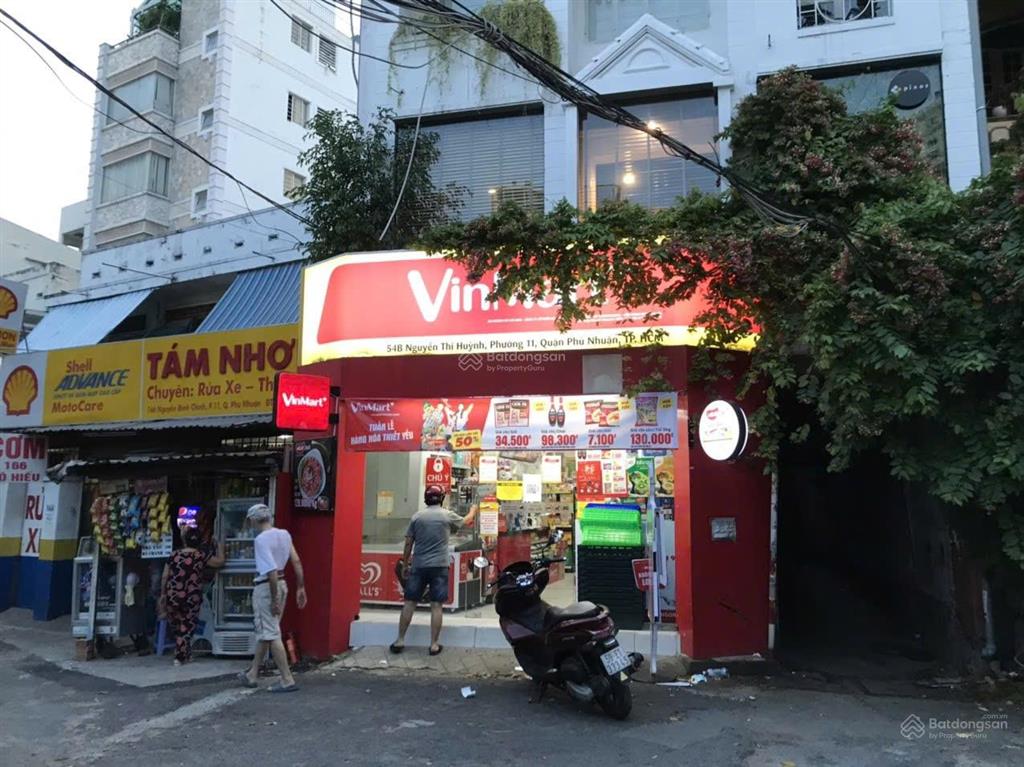 Nhà mặt tiền vip nguyễn thị huỳnh ngang 5,2 m 75 m2 4 tầng hđt 60 tr/tháng giá bán nhanh 23,5 tỷ tl
