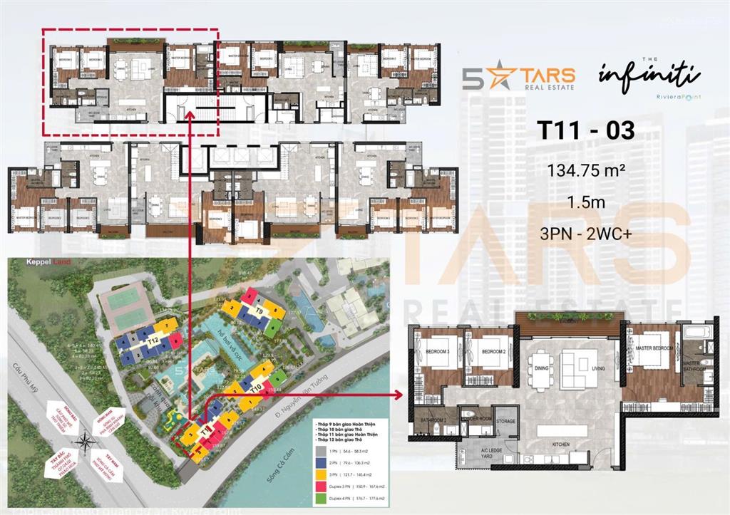 Bán 3pn3wc the infiniti  keppel land