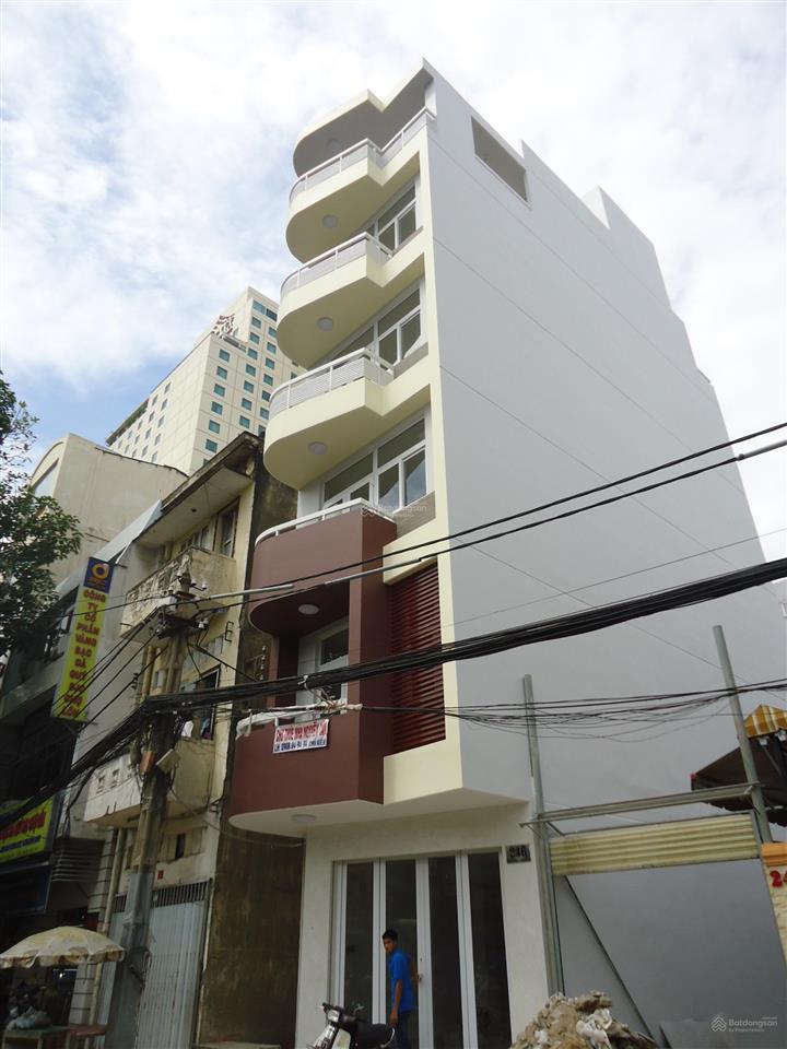 Tòa nhà văn phòng thang máy 5 lầu gần nguyễn ảnh thủ 5,7x22 giá chỉ 13,5 tỷ