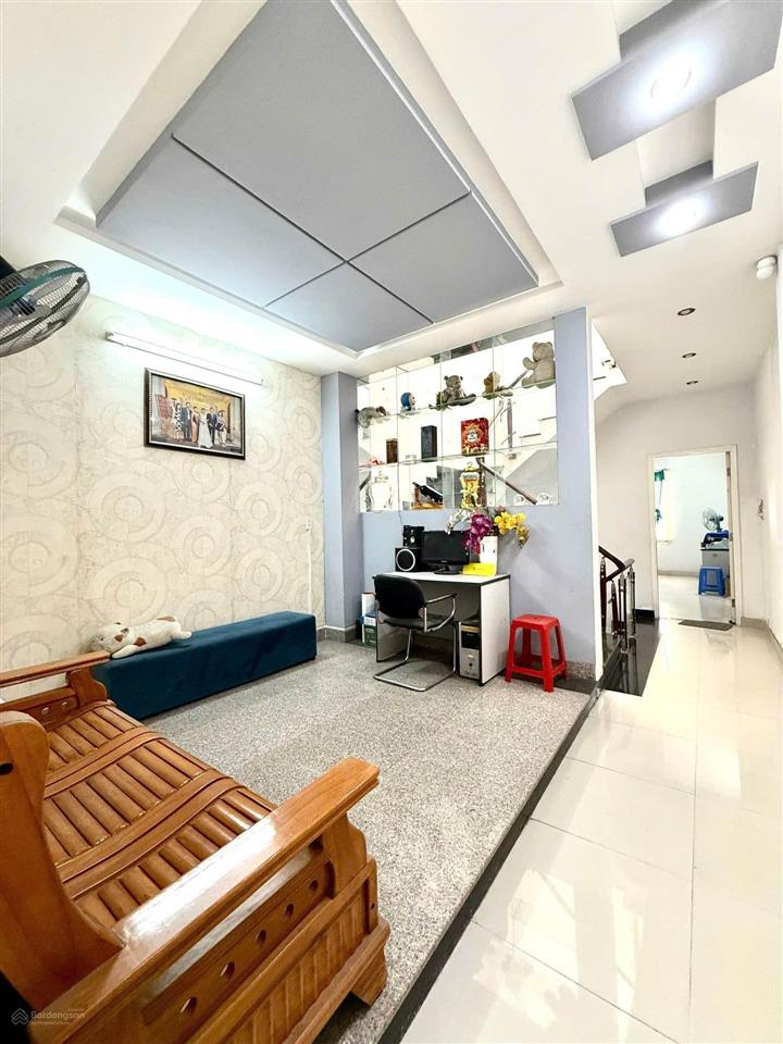 Bán nhà mặt tiền dương thị mười, 4 lầu mới cứng, chỉ 12 tỷ, gần bệnh viện quận 12, kinh doanh tốt