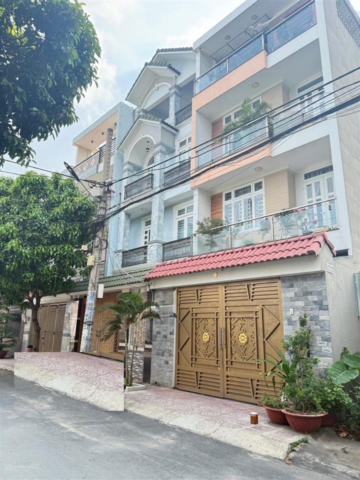 Bán nhà 3 lầu góc 2 mặt tiền đường nguyễn thị búp hiệp thành city 5,5x18 đối diện công viên