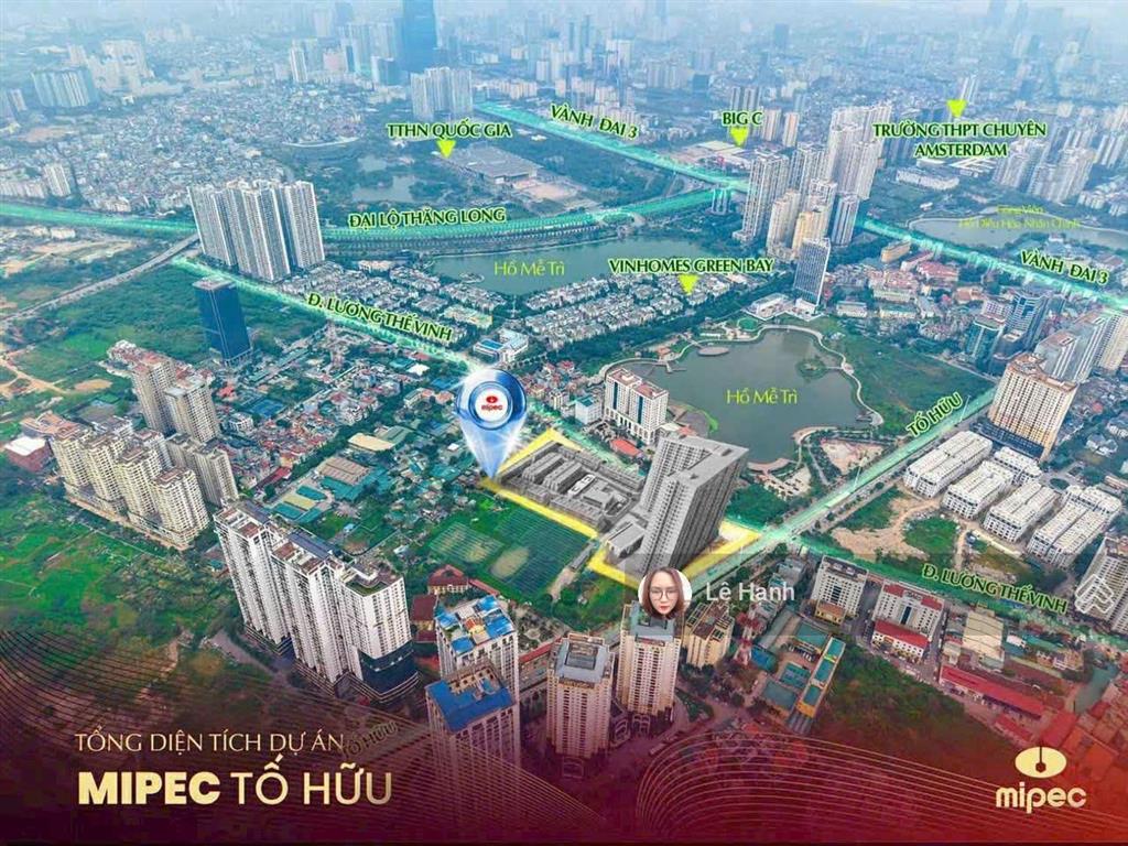 Iconia lakeside (mipec ) 54 tố hữu shophouse mặt đường tố hữu