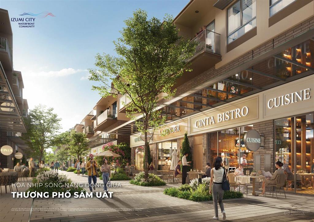 Siêu phẩm  căn shop góc hoa hậu  thanh toán giãn 36 tháng  sân rộng nhất izumi canaria