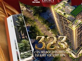 Căn hộ legacy 66 tt q5, 2pn góc duy nhất, nhiều ưu dãi mua gđ 1. giá trực tiếp cđt  0911 395 ***