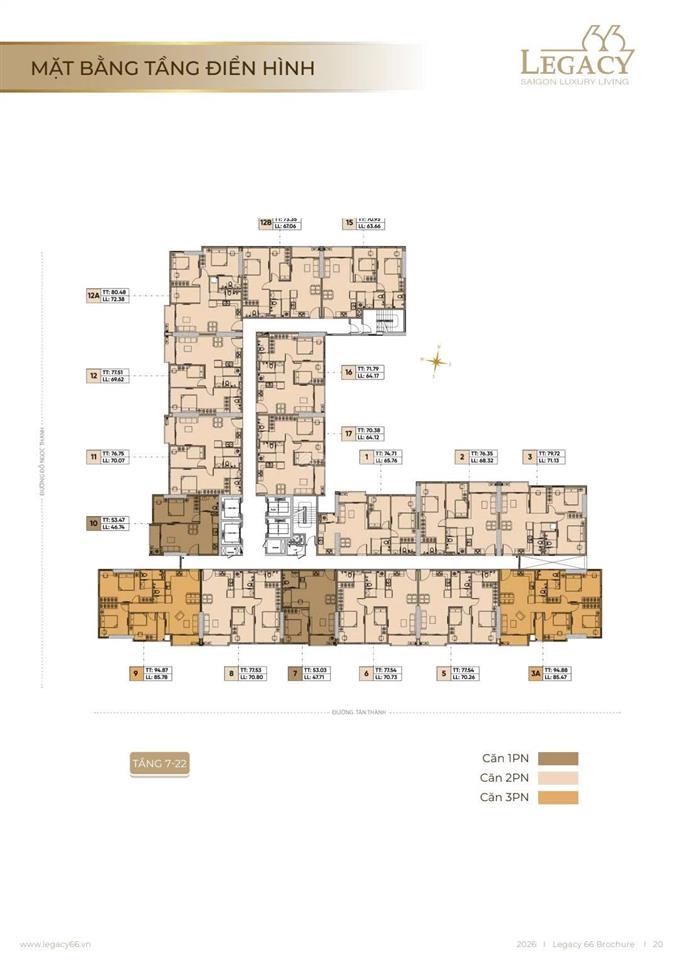Căn hộ legacy 66 tt q5, 2pn góc duy nhất, nhiều ưu dãi mua gđ 1. giá trực tiếp cđt  0911 395 ***