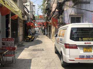 Khu hiếm nhà bán hai bà trưng  xe hơi đỗ cửa  dt vàng 3x21m  5pn  sổ đẹp  còn thương lượng