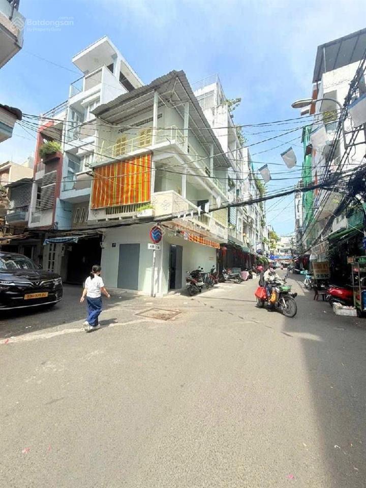 Bán nhà 2 mt đường số căn góc 3 tầng q4  vị trí hiếm siêu đẹp kd