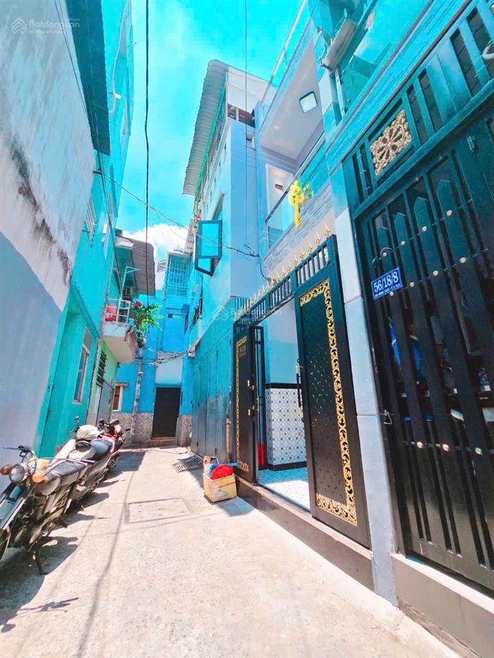 Nhà bán dt đất 67m2, xây 2 tầng, gần mặt tiền bùi minh trực, p5, q8