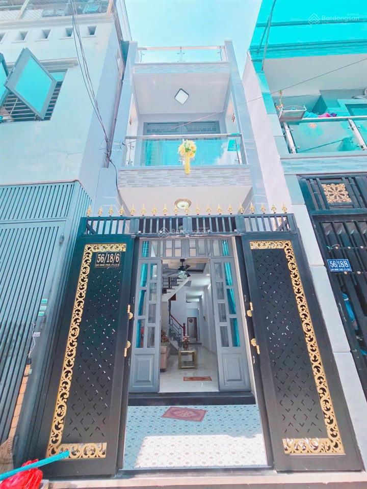 Nhà bán dt đất 67m2, xây 2 tầng, gần mặt tiền bùi minh trực, p5, q8