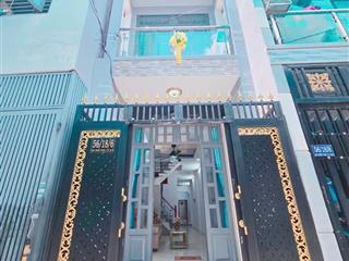 Nhà bán dt đất 67m2, xây 2 tầng, gần mặt tiền bùi minh trực, p5, q8