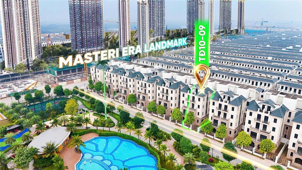 Biệt thự song lập sát chung cư, đối diện công viên vinhomes ocean park 3
