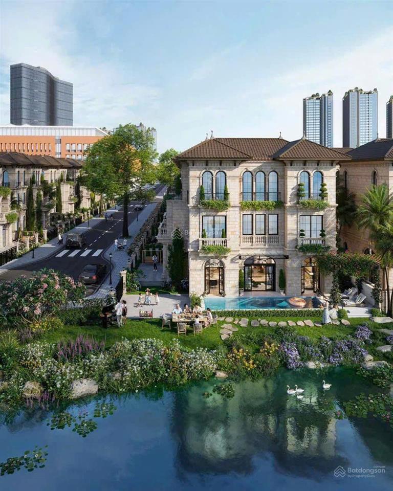 Biệt thự song lập alluvia xuân cầu