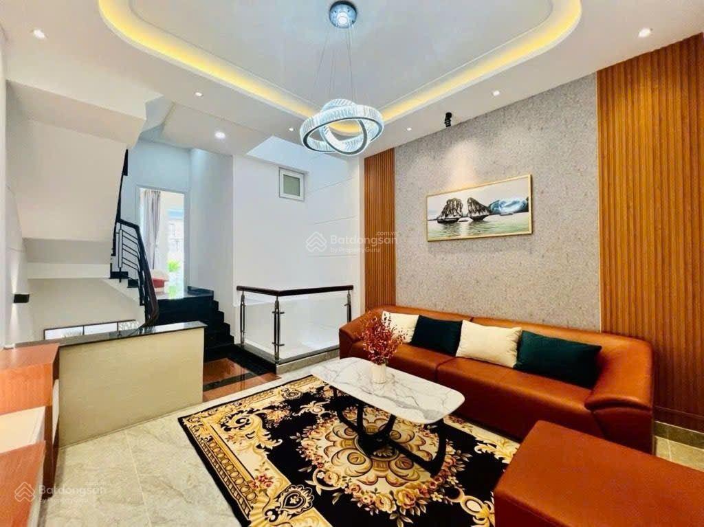 Nhà mới xinh 4 tầng lê văn thọ gò vấp 60m2 hxh 6m thông  nhỉnh 8 tỷ