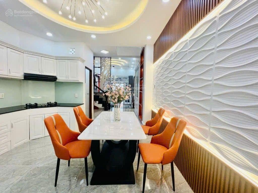 Nhà mới xinh 4 tầng lê văn thọ gò vấp 60m2 hxh 6m thông  nhỉnh 8 tỷ