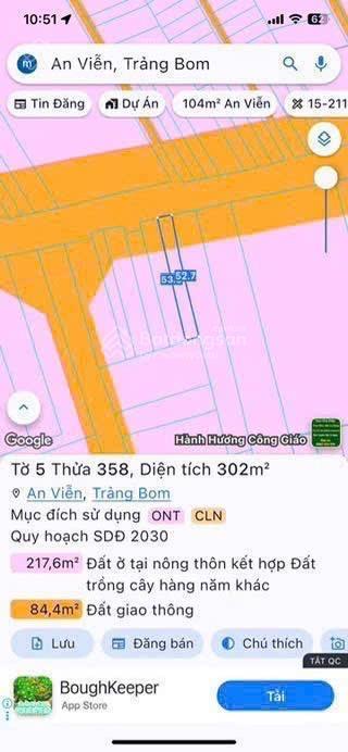 Chỉ 1 lô duy nhất mặt đường phùng hưng thổ cư 100% kinh doanh đa nghành nghề giá nghộp sâu