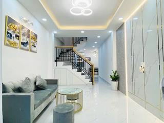 Về quê bán nhà 1 trệt 2 lầu, shr, 3,46 tỷ, hẻm ô tô, bà hom, p13, q6