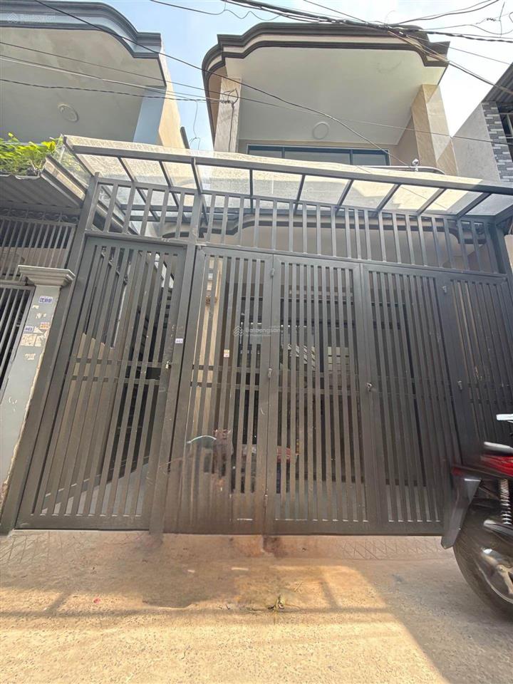 4,6 tỷ nhà 2 tầng, 4pn, 65m2, p. đông hưng thuận, sổ hồng riêng, sang tên nhanh