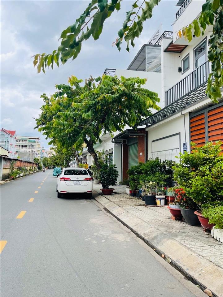 6,1 tỷ nhà đường hà chương trung mỹ tây q12 85m2 đường 6m thông
