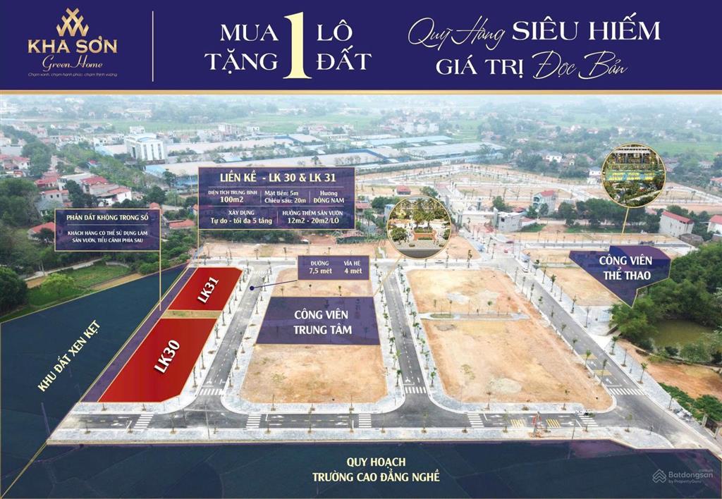 Cơ hội đầu tư vàng sở hữu ngay đất nền kha sơn, phú bình, thái nguyên