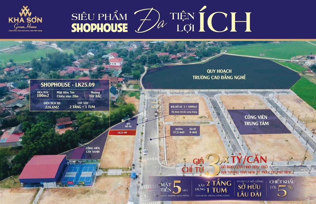 Cơ hội đầu tư vàng sở hữu ngay đất nền kha sơn, phú bình, thái nguyên