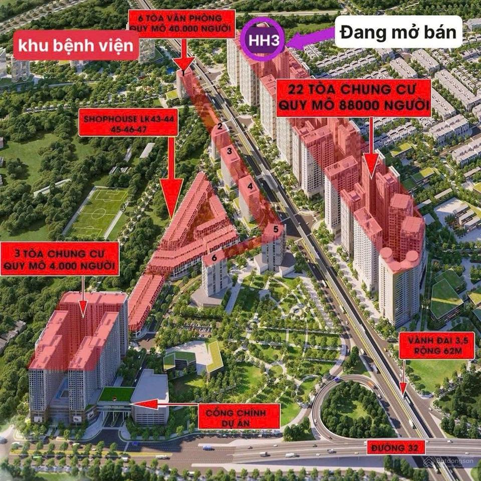 Chung cư 2pn, 2vs, dt 76,3m2, giá 5,628 tỷ, the flame vine, hindore royal pank,  0961 584 ***