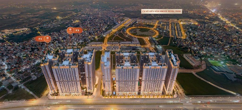 Căn hộ 3pn hinode royal park the flame vine hoài đức 116m2 view biệt thự giá 9,02 tỷ  0961 584 ***