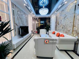 Bán nhà hoàng quốc việt 55m2 6 tầng thang máy  ô tô tránh  ngõ thông