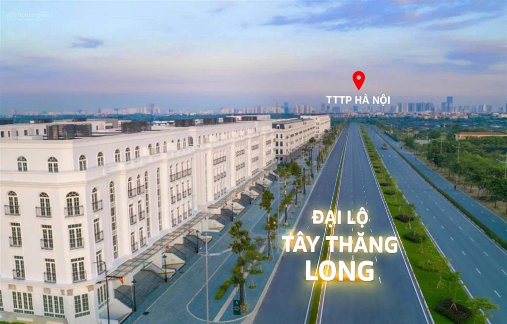 Cần bán lô biệt thự tây thăng long chỉ 10 phút ra hồ tây với 578 m2 sàn giá 67,5 triệu/m2
