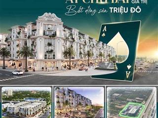 Cần bán biệt thự shophouse mặt đường tây thăng long 60m bắc từ liêm 102m2. giá nhỉnh 30 tỷ