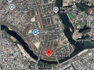 Bán mảnh đất đẹp khu đầm sen, nam hòa xuân, 110m2 giá 5,3 tỷ
