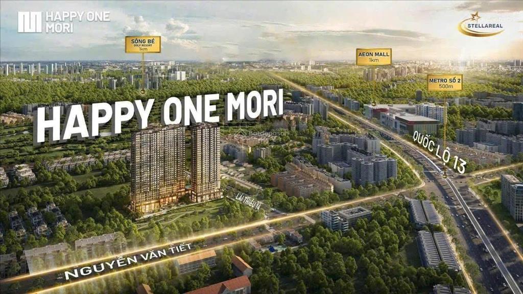 Shophouse happy one mori tt 20% (1 tỷ 8) nhận nhà  ưu đãi 350tr  htls 36 tháng
