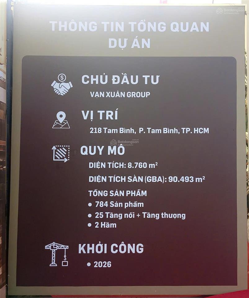Căn hộ cao cấp tam bình happy one elite chỉ với 59,8tr/m2. booking chỉ 50tr