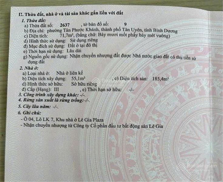 Chính chủ bán gấp nhà liền kề the standard bình dương