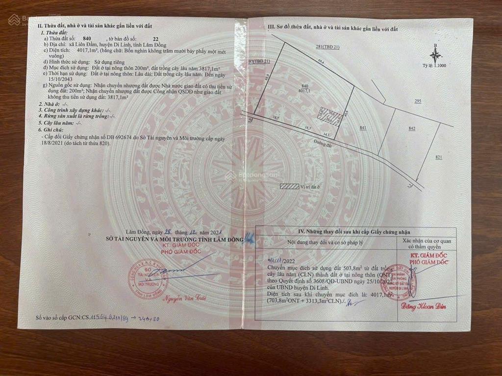 Bán đất gần ql20 thích hợp nghỉ dưỡng