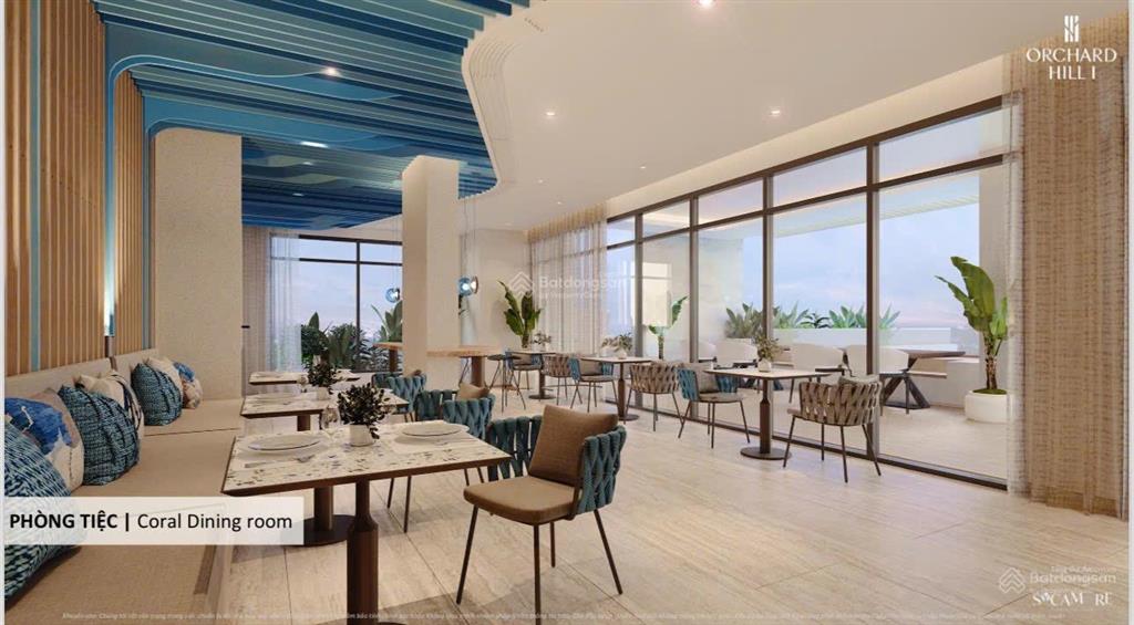 Cần bán căn hộ orchard hill 2pn diện tích siêu rộng 101m2, ban công dài, bàn giao cao cấp