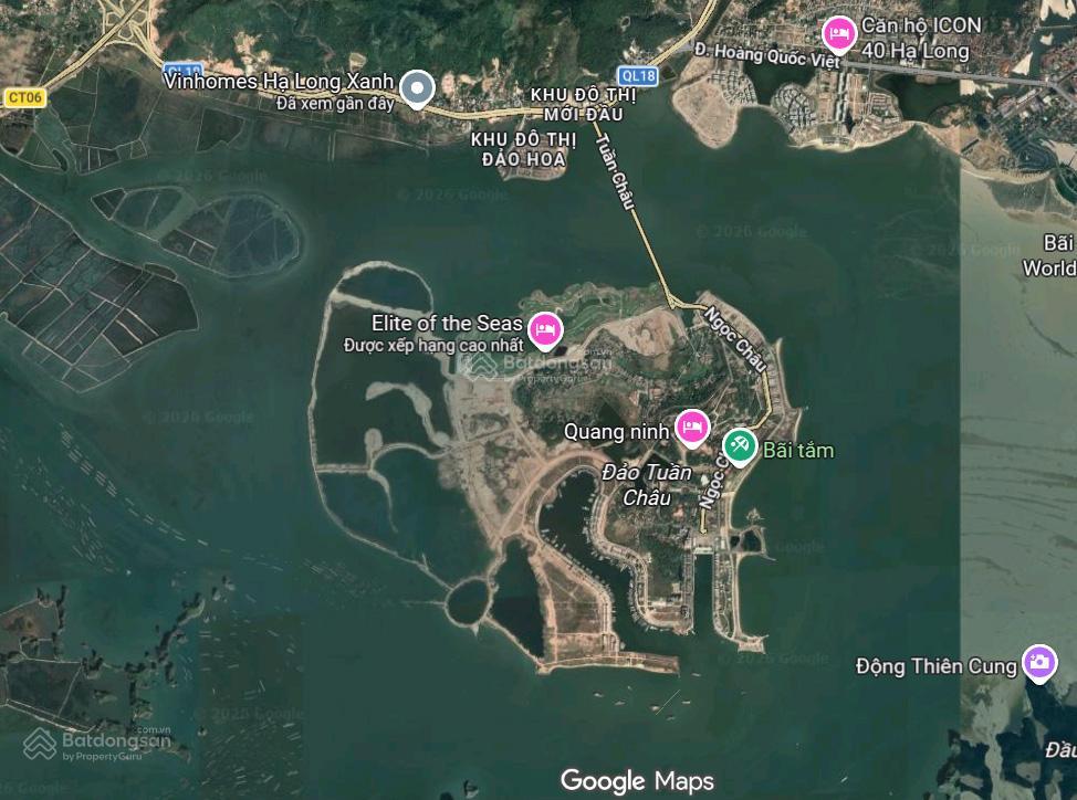 Chính chủ gửi bán lô đất z45 thuộc khu biệt thự số 1 đảo tuần châu