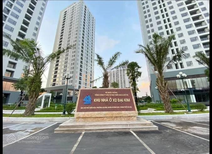 Siêu hiếm, chủ nhà cần bán gấp để về quê, chung cư x2 đại kim, 3 pngủ, 77m2, tầng 12, full nội thất