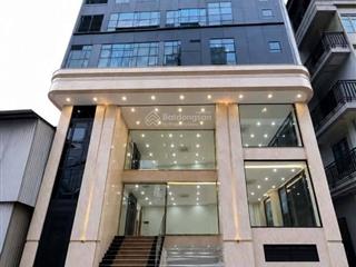 Siêu phẩm tòa nhà văn phòng, lê văn lương, 120m2, 10 tầng, mt 12m, lô góc, có hầm thu 140 tr/th