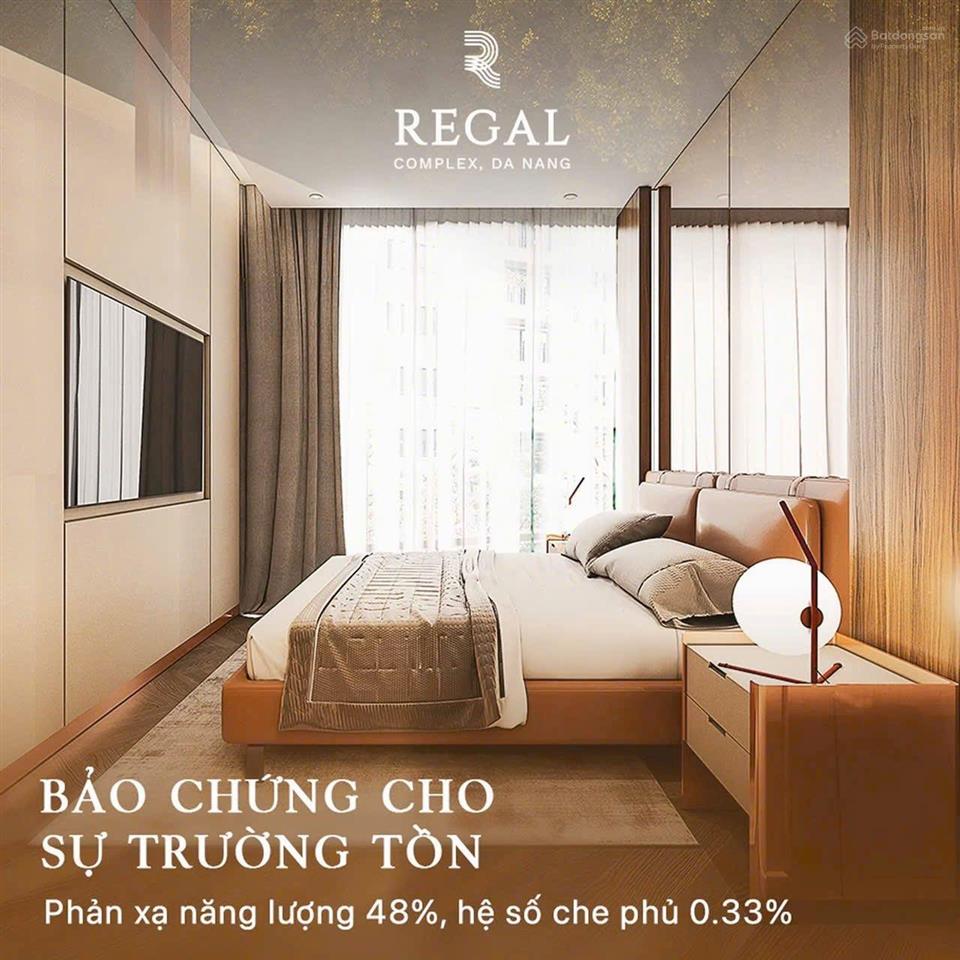 Bán căn hộ regal complex chỉ với 10% ký ngay hđmb căn hộ 1pn+ view biển+sông+sân golf