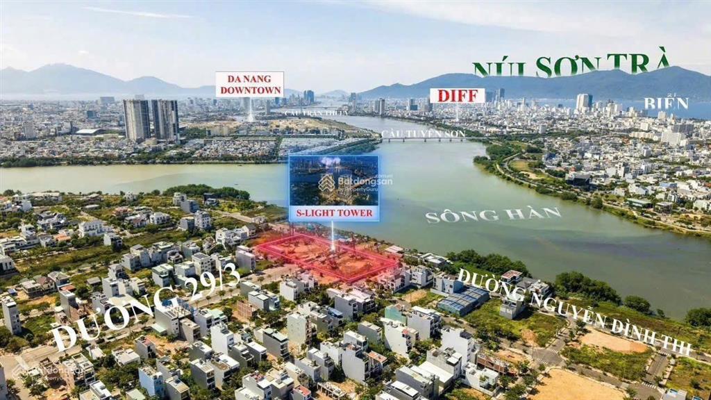 Căn slight towes tầm view ôm trọn sông hàn, pháo hoa diff/ ck đến 20%/ sun group/ sở hữu lâu dài