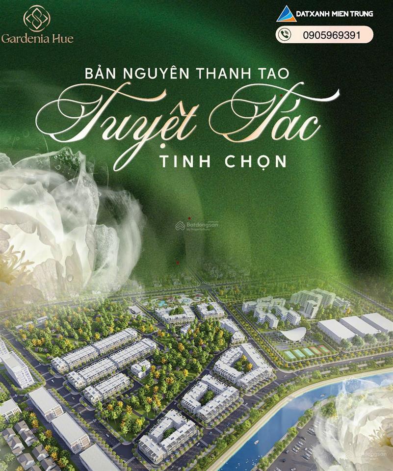 Chính thức nhận booking siêu phẩm biệt thự gardenia huế sát vách aeon mall  dự kiến chỉ từ 5 tỷ