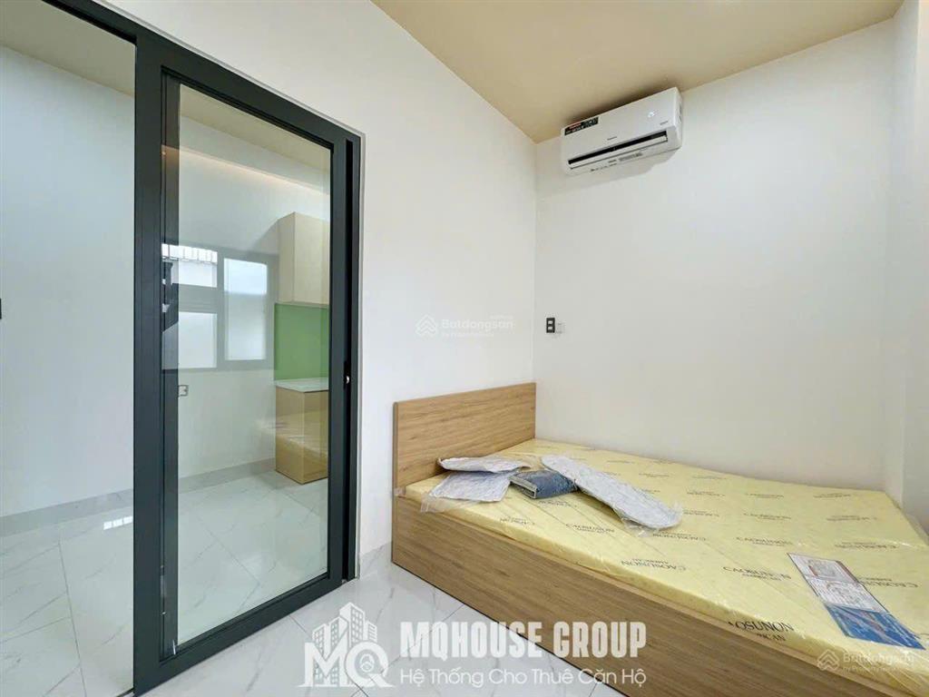 Cho thuê căn hộ 1 phòng ngủ tách bếp mới xây gần chợ thạch đà