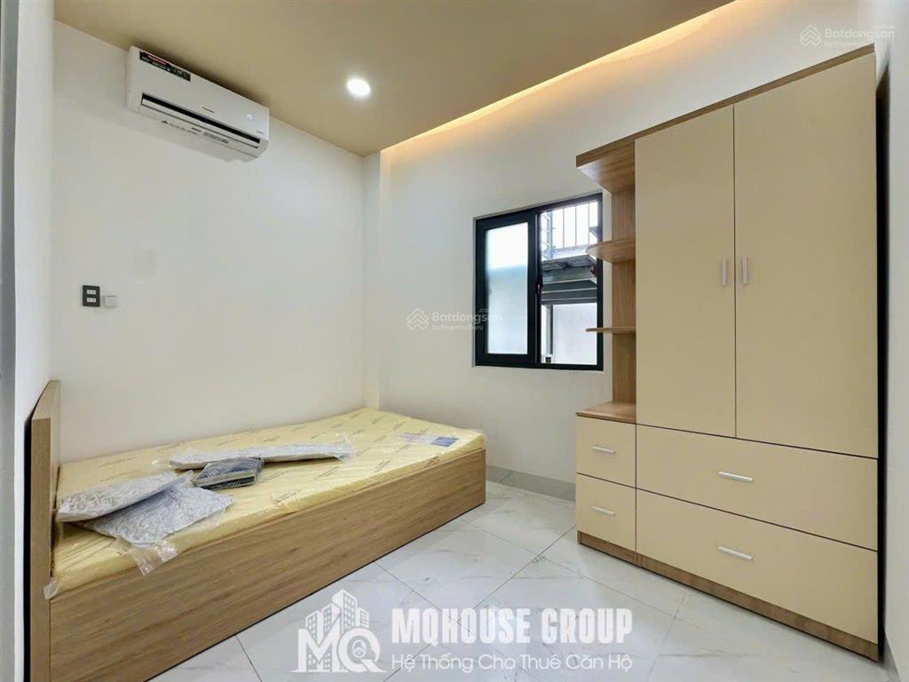 Cho thuê căn hộ 1 phòng ngủ tách bếp mới xây gần chợ thạch đà