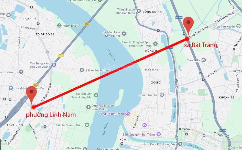 Liền kề vị trí siêu đẹp ngay cạnh hầm cầu vượt sông đầu tiên tại hà nội mà giá chỉ từ 16 tỷ/lô