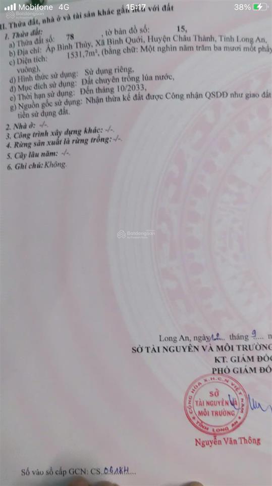 Bán đất tại vĩnh công, 900tr/công, pháp lý đầy đủ, giá siêu hời!